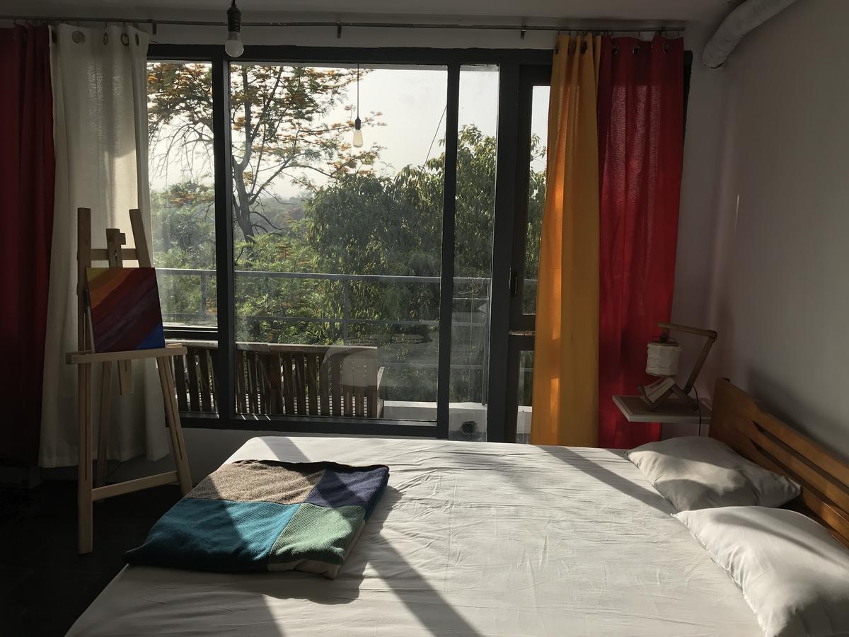 The Lazy Patio Homestay Nuova Delhi Esterno foto